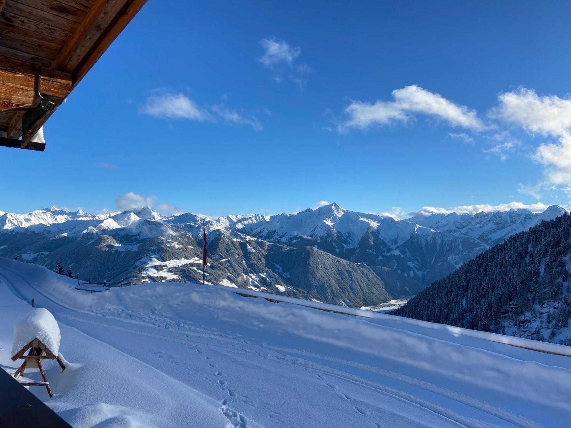 New Holiday Home On The Alm With Terrace And Balcony Zellberg 외부 사진